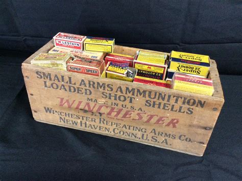 vintage ammunition boxes for sale